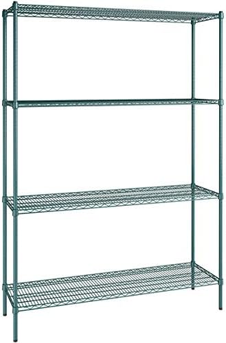 18" x 60" NSF Green Epoxy 4-Shelf Kit by Zedfire
