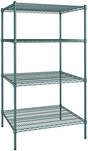 30" x 36" NSF Green Epoxy 4-Shelf Kit by Zedfire