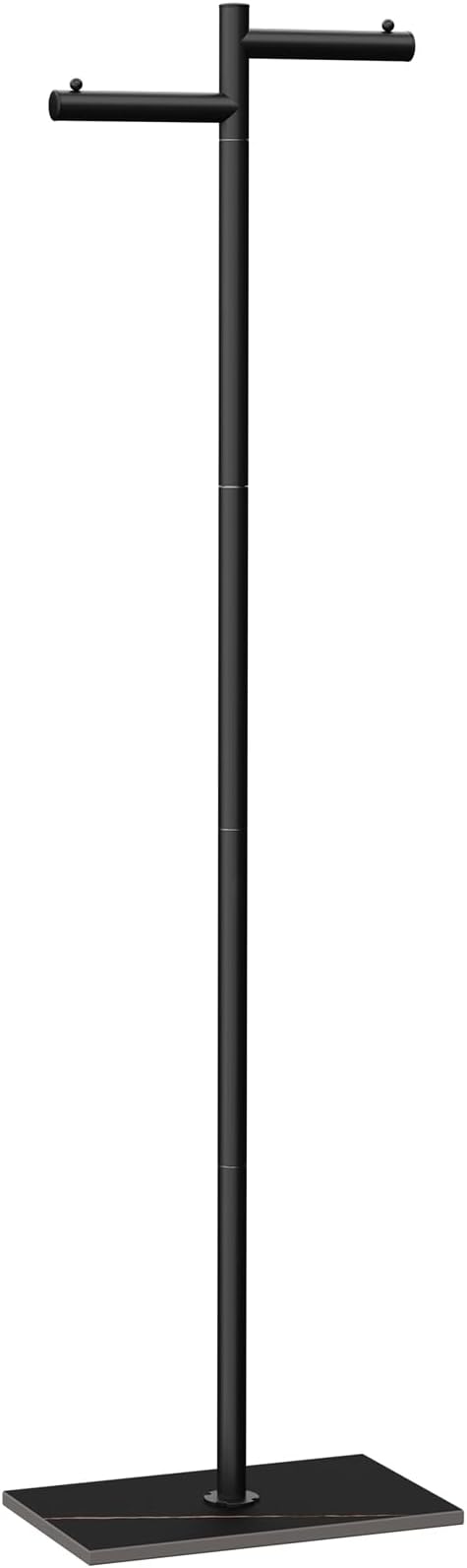Garment Rack, Freestanding Metal Coat Racks, Z-shaped Coat Tree - Image 8