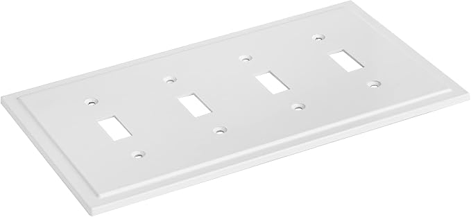Henne Bery Modern Edge Decorative Wall Plate Switch Plate Outlet Cover - Image 2