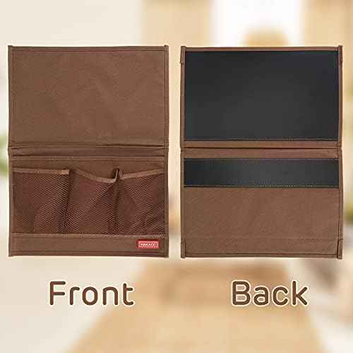 HAKACC Bedside Storage Organizer, Remote Control Holder, Bed Pockets