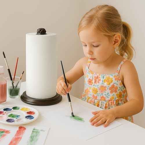 Paper Towel Holder Stand for Countertop, Decorative Freestanding