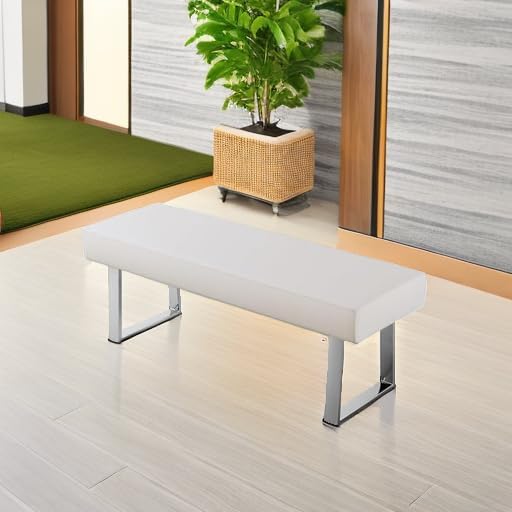 JIEXI Bedroom Bench Bed end upholstered Bench Indoor Corner Small Bench - Image 5
