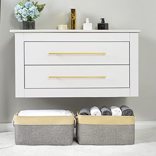 TheWarmHome Storage Basket for Organizing - 3 Pack 14x10x7 inch Large