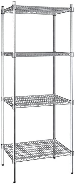 18" x 24" NSF Stainless Steel 4-Shelf Kit by Zedfire