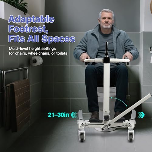 Drexo Patient Lift Transfer Chair, 5 in 1 Patient Lift Chair with