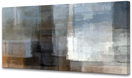 Muolunna A62275 Canvas Prints Abstract Wall Art Print Paintings Grey