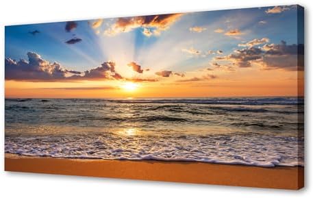 Muolunna BK1898 Wall Art Decor Large Canvas Print Picture Sunrise