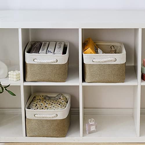 TheWarmHome Storage Basket for Organizing - 14x10x7 inch Medium 3 Pack