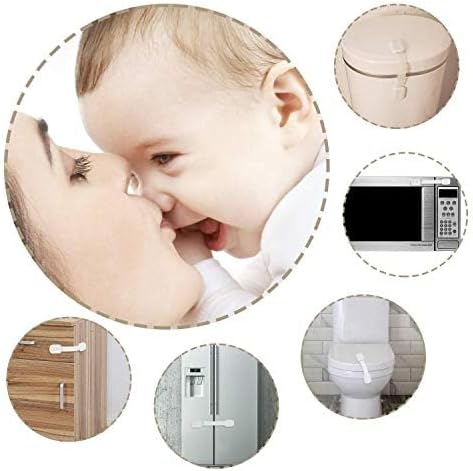 8 Pack Vkania Baby Proofing Cabinet Strap Locks - Image 8