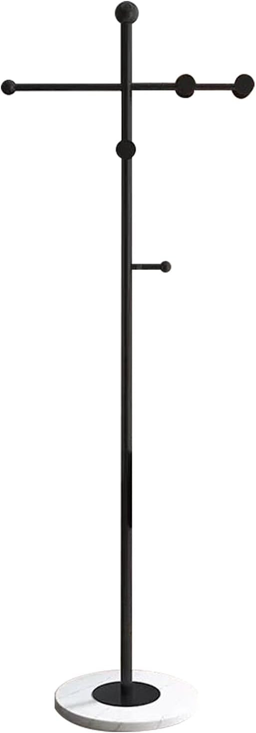 Modern Metal Coat Rack Stand, Heavy Duty T-shaped Coat Rack Freestanding by Ronsan