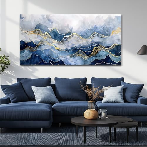 FUHAIHUA Abstract Ink Paintings Canvas Decor For Bedroom Wall Art For