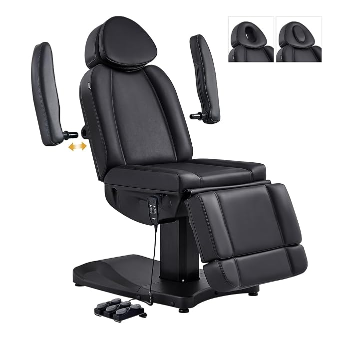 Dir Full Electrical Medical Aesthetic Chair Facial Beauty Bed Podiatry Doctors - Image 9