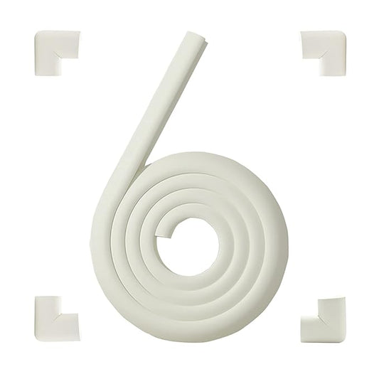 Corner Guards, Milky White, FURNITURE_EDGE_BUMPER, Protects Babies from Sharp by Fozobaiy