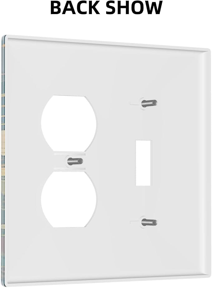 Wallplates Fantasy Sea World Sea Turtle Floral Plant 1 Toggle 1 Duplex Switch - Image 4