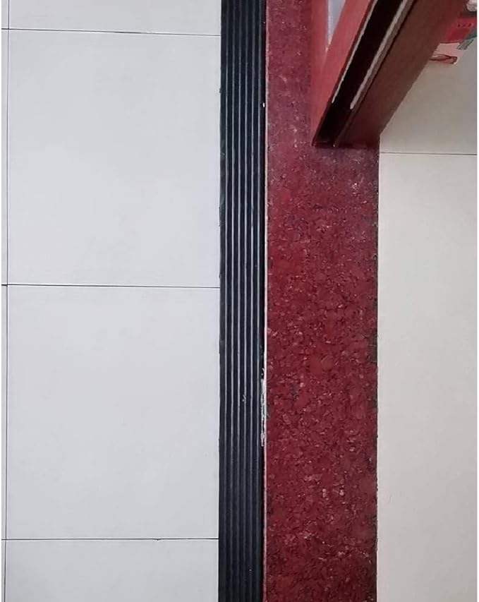 Bilaida 1.2" Rise Solid Rubber Threshold Ramp, 1500 LBS Capacity, Garage and - Image 3
