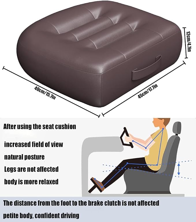 seat Cushions for Office Chairs/with Carry Handle Adult Booster Seat Cushion - Image 8