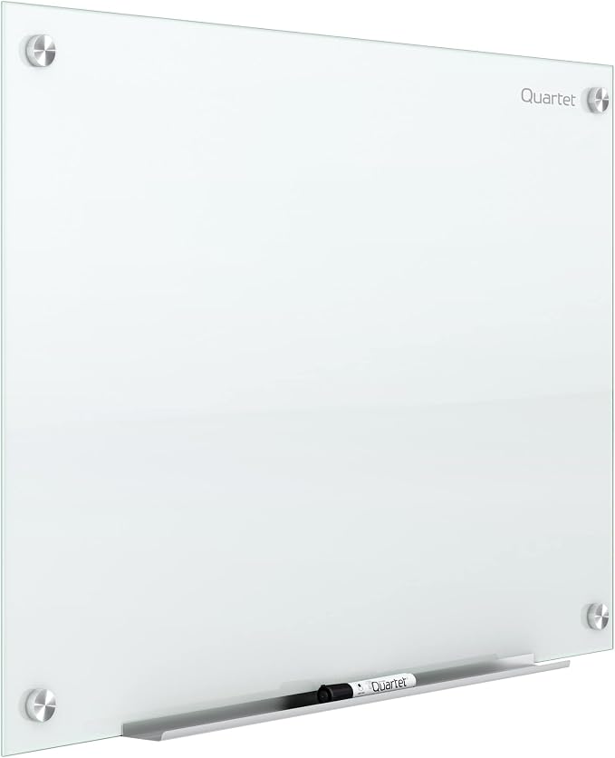 Quartet Dry Erase Board, Magnetic Whiteboard 96"W x 48"H, Glass Board - Image 3