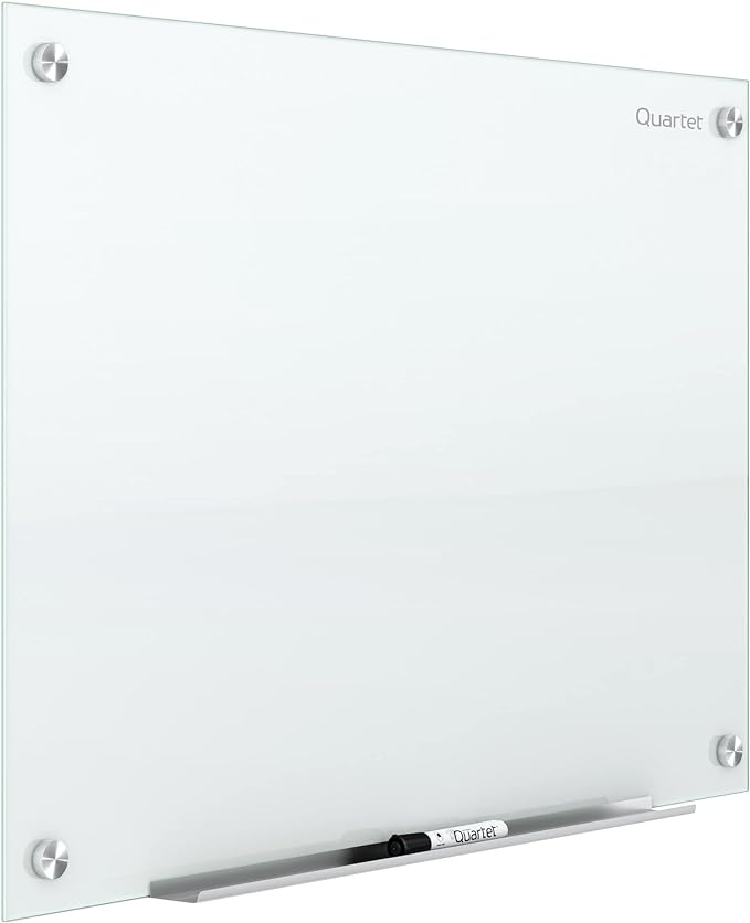 Quartet Dry Erase Board, Magnetic Whiteboard 72"W x 48"H, Glass Board - Image 3