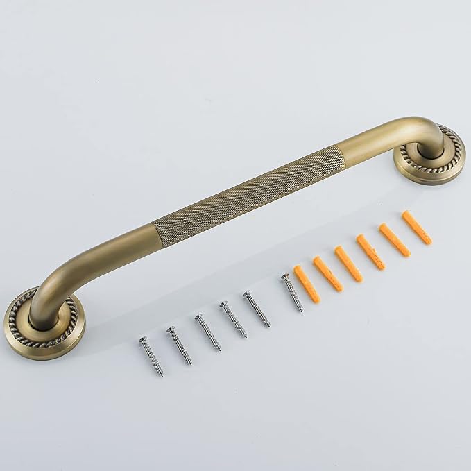 Heavey Duty Grab Bar, 18-Inch Sturdy Hand Rail, Stylish Bathroom Armrest - Image 7
