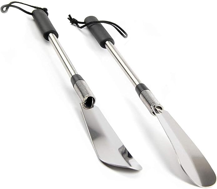 Fanwer Shoe Horn Long Handle for Seniors, Extendable Metal Shoehorn, Wear Shoes - Image 6