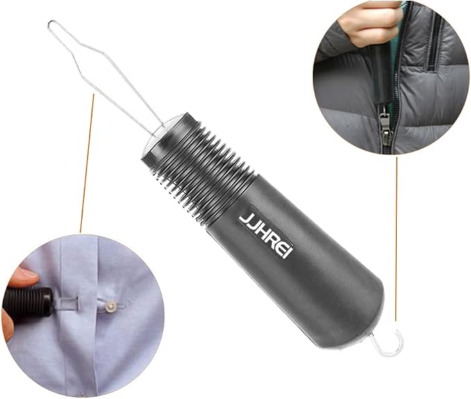 2 Pack Button Hook and Zipper Pull Helper - Image 3
