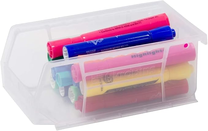Akro-Mils 30220 AkroBins Plastic Storage Bins, Space-Saving Stackable Bins - Image 10