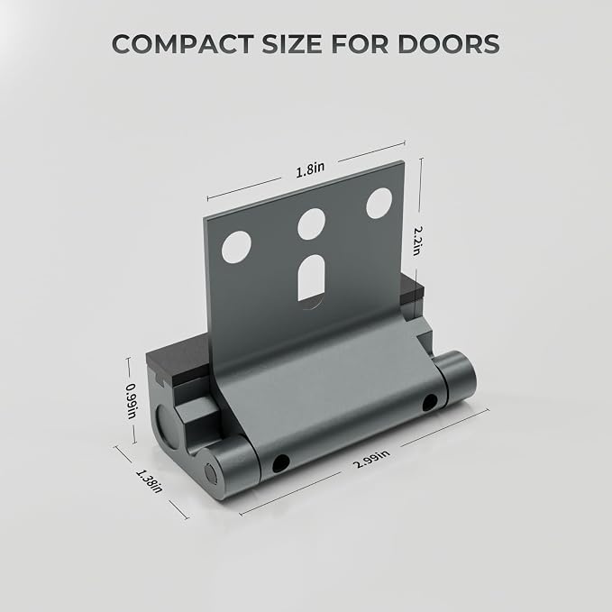 5Pack Home Security Door Reinforcement Lock, Childproof Safety Door Lock Latch - Image 2