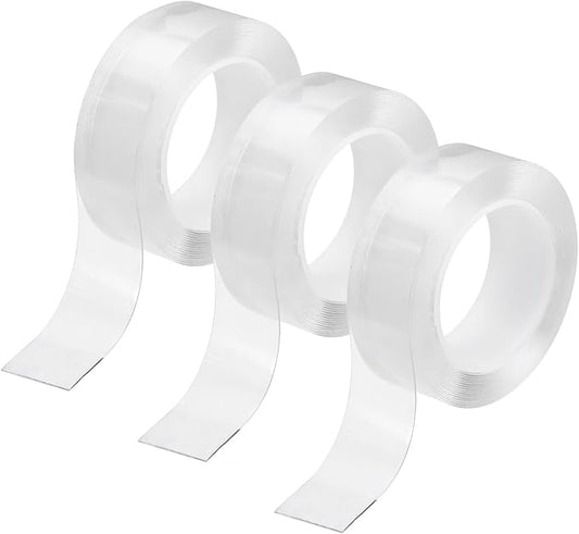 PATIKIL Clear Edge Protector Strip, 3 Roll 0.8 in x 9.8 ft Table Edge Protector by PATIKIL