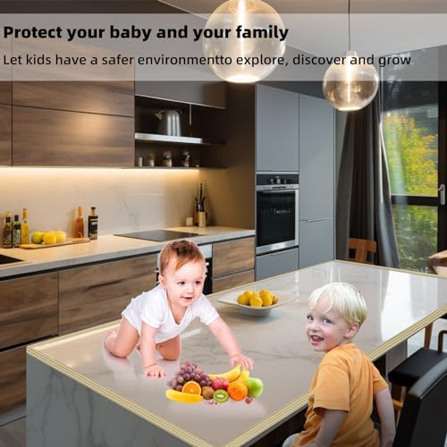 VOCOMO Corner Protector for Baby, Widen Edge Protector with Adhesive