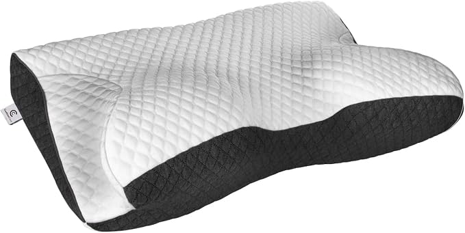 Charcoal Pillow for Neck and Shoulder Pain Relief – Bamboo Charcoal Memory Foam - Image 8