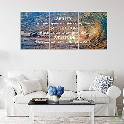 Inspirational Posters Motivational Wall Art Canvas Painting Sunrise
