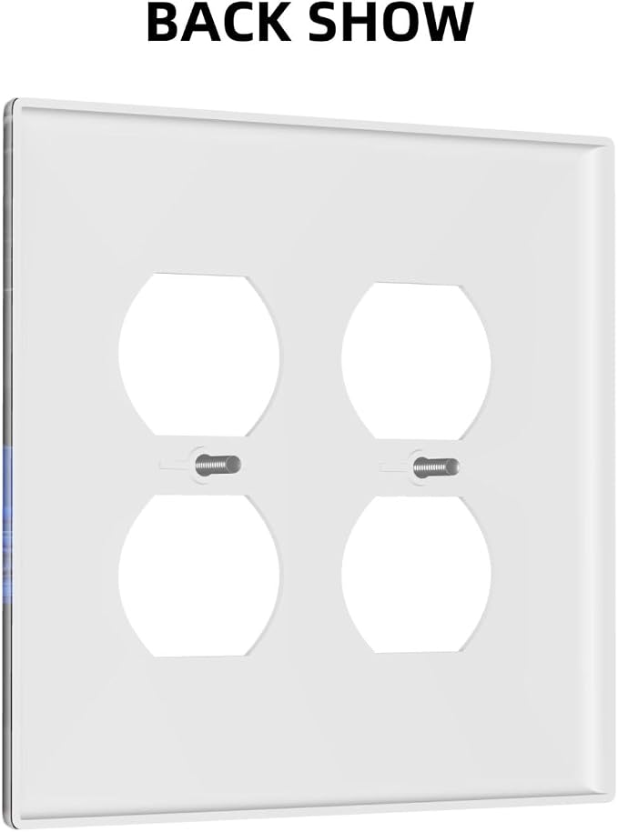 Decorative Light Switch Cover Plate Blue Rose Thankful Grateful Blessed 2 Gang - Image 4