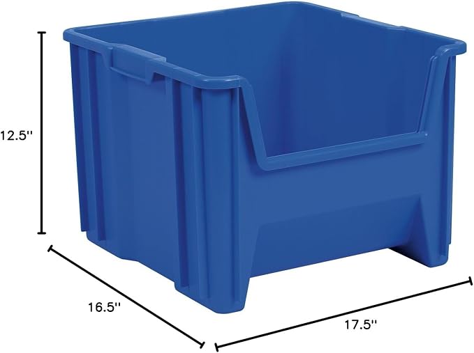 Akro-Mils 13018 Stak-N-Store Heavy Duty Stackable Open Front Plastic Storage - Image 11