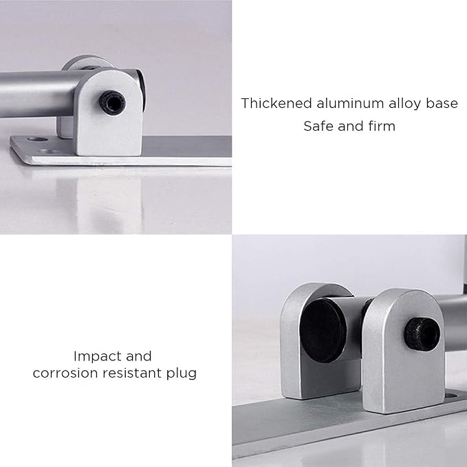Handicap Grab Bars Rails 29.5 Inch Toilet Handrails Bathroom Safety Bar Hand - Image 4
