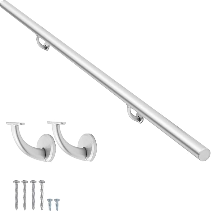 10FT Modern Aluminum Handrail Set, handrails by Picesa