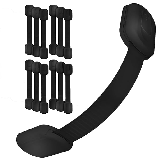 3M Adhesive Child Safety Strap Locks by Baby Proof Me, Baby Latches by BabyProofMe