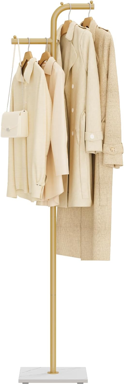 Coat Tree Freestanding, Modern Sturdy Clothes Hanger by Unknown