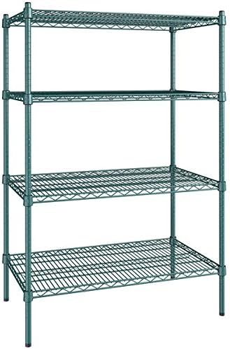 21" x 36" NSF Green Epoxy 4-Shelf Kit by Zedfire