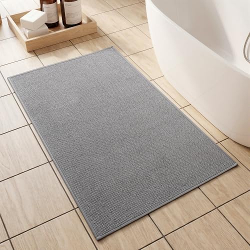 YIHOUSE Bathroom Rugs Mat 16x24, Non Slip Quick Dry Bath Mats for