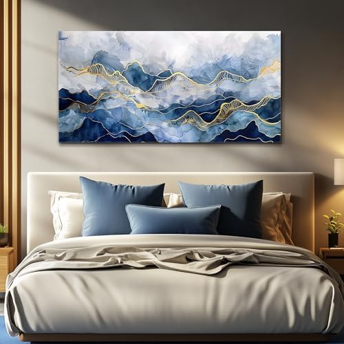 FUHAIHUA Abstract Ink Paintings Canvas Decor For Bedroom Wall Art For