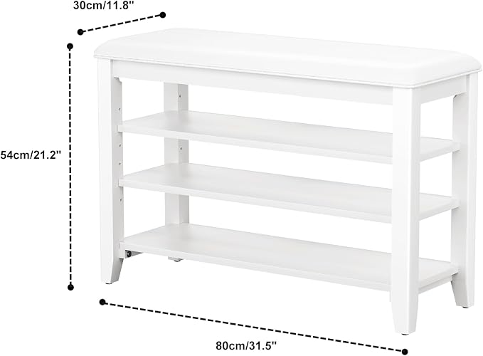 Entryway Shoe Storage Bench - Image 2