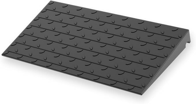 BESEA 2" inch Threshold Ramp Rubber Wheelchair Ramp, No-Slip Surface 3000 Lbs by BeSea