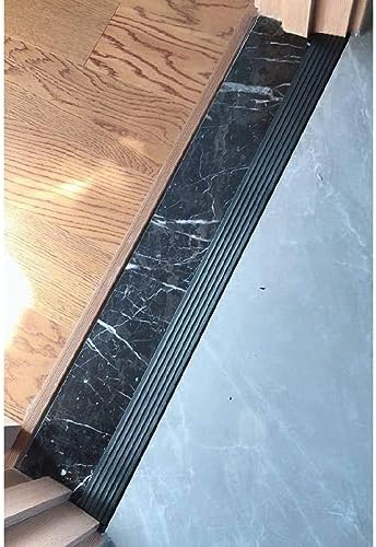 Bilaida 1" Rise Solid Rubber Threshold Ramp, 1500 LBS Capacity, 39"