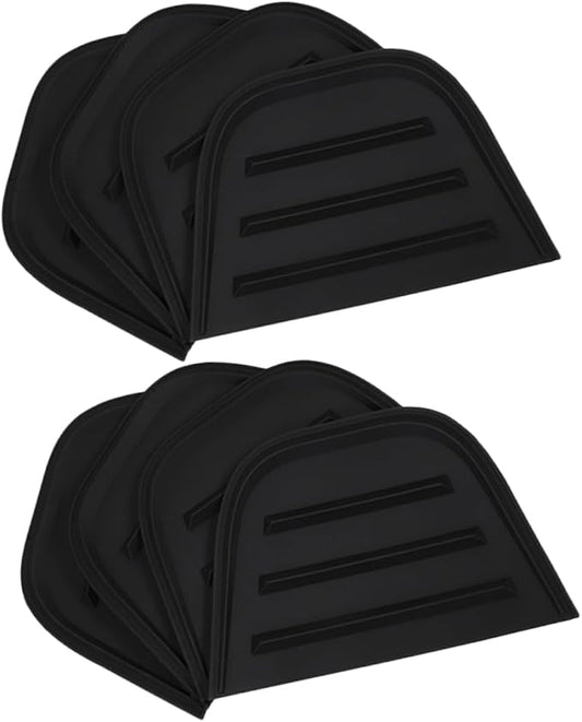 jojofuny Heavy Duty Luggage Corner Guards 8Pcs PVC Edge Protectors by jojofuny
