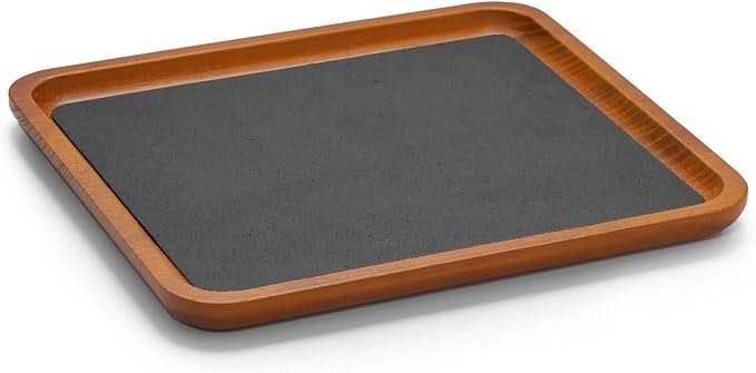 Oirlv Solid Wood Jewelry Tray Jewelry Display Holder Showcase Jewelry Display by Oirlv