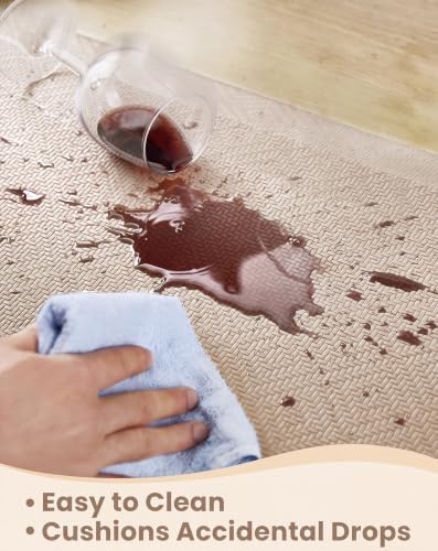 Ophanie Kitchen Mats for Floor, 1/2 inch Thick, 20x32 Anti Fatigue