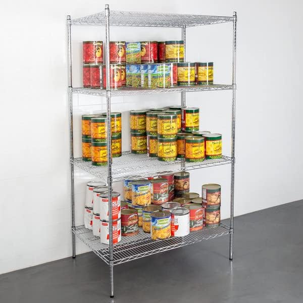 30" x 36" NSF Chrome 4-Shelf Kit - Image 2