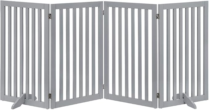 unipaws 36”H Free Standing Pet Gate by unipaws