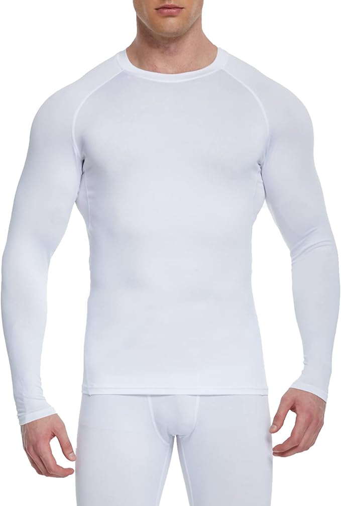 5 or 4 Pack Compression Shirts for Men Long Sleeve Athletic Base Layer - Image 2